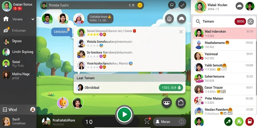 Pengalaman bermain yang lancar tanpa lag.
