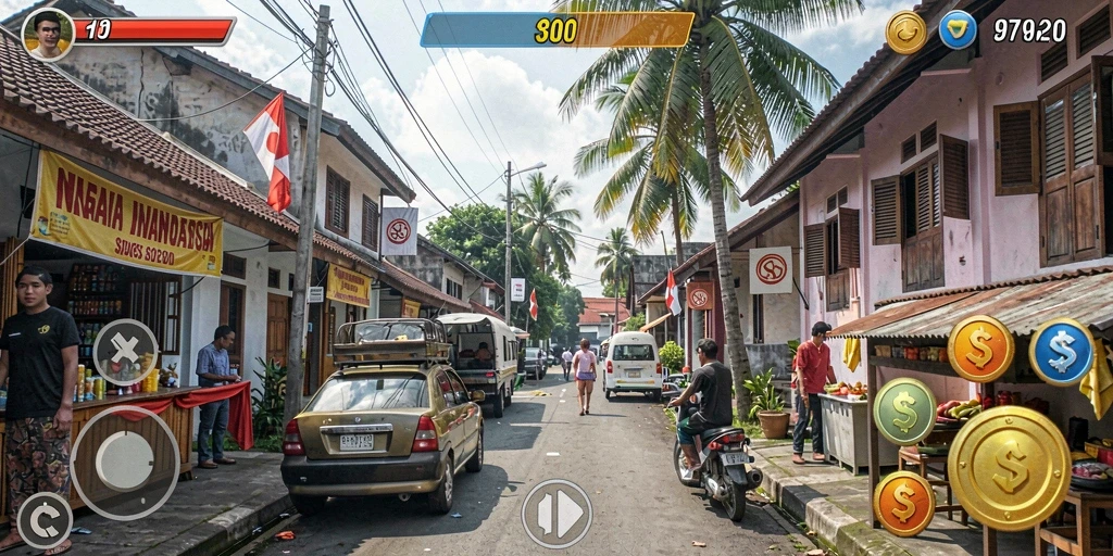 Fitur kompetisi online untuk bertanding dengan teman.