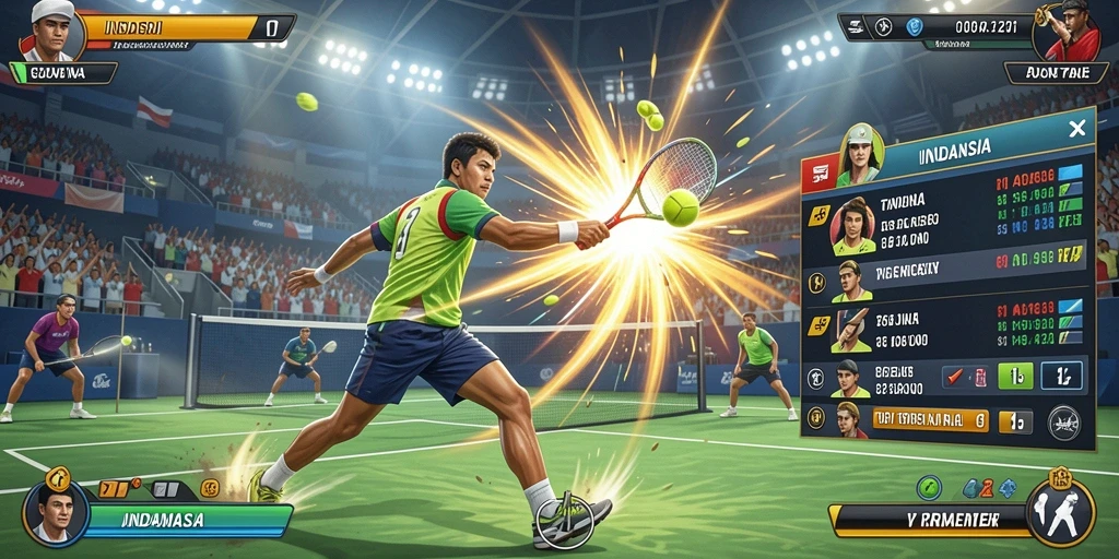 Fitur multiplayer memungkinkan interaksi dengan pemain lain.
