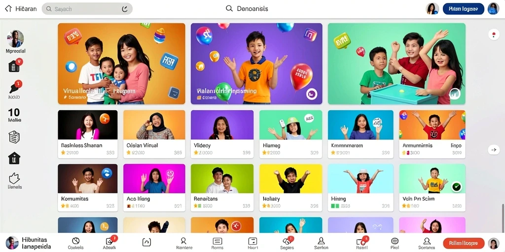 Berkumpul dengan teman dalam mode multiplayer.