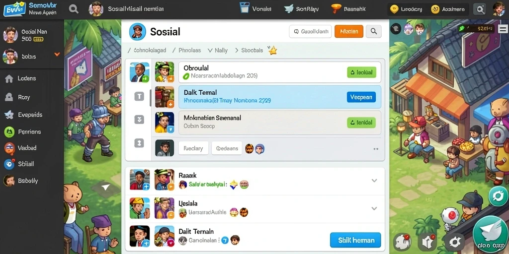 Mode multiplayer yang seru bersama teman-teman.