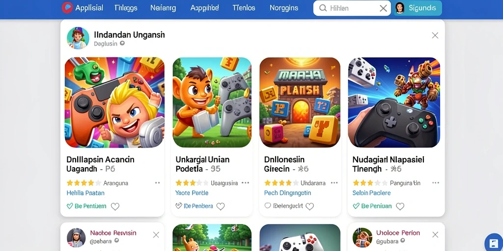 Fitur komunitas yang memungkinkan interaksi antar pemain.