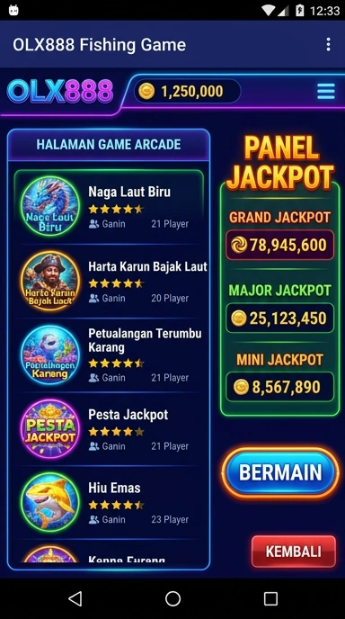 olx888 — menu pengaturan
